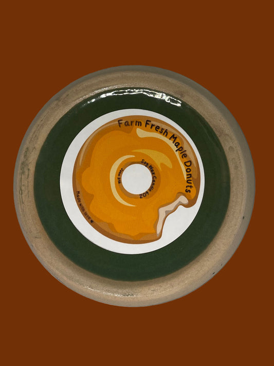 Farm Fresh Maple Donuts scented Soy Candle