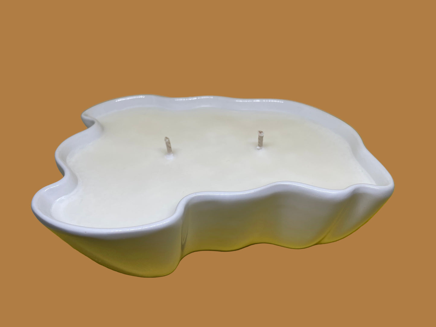 Ghost Ceramic Candle