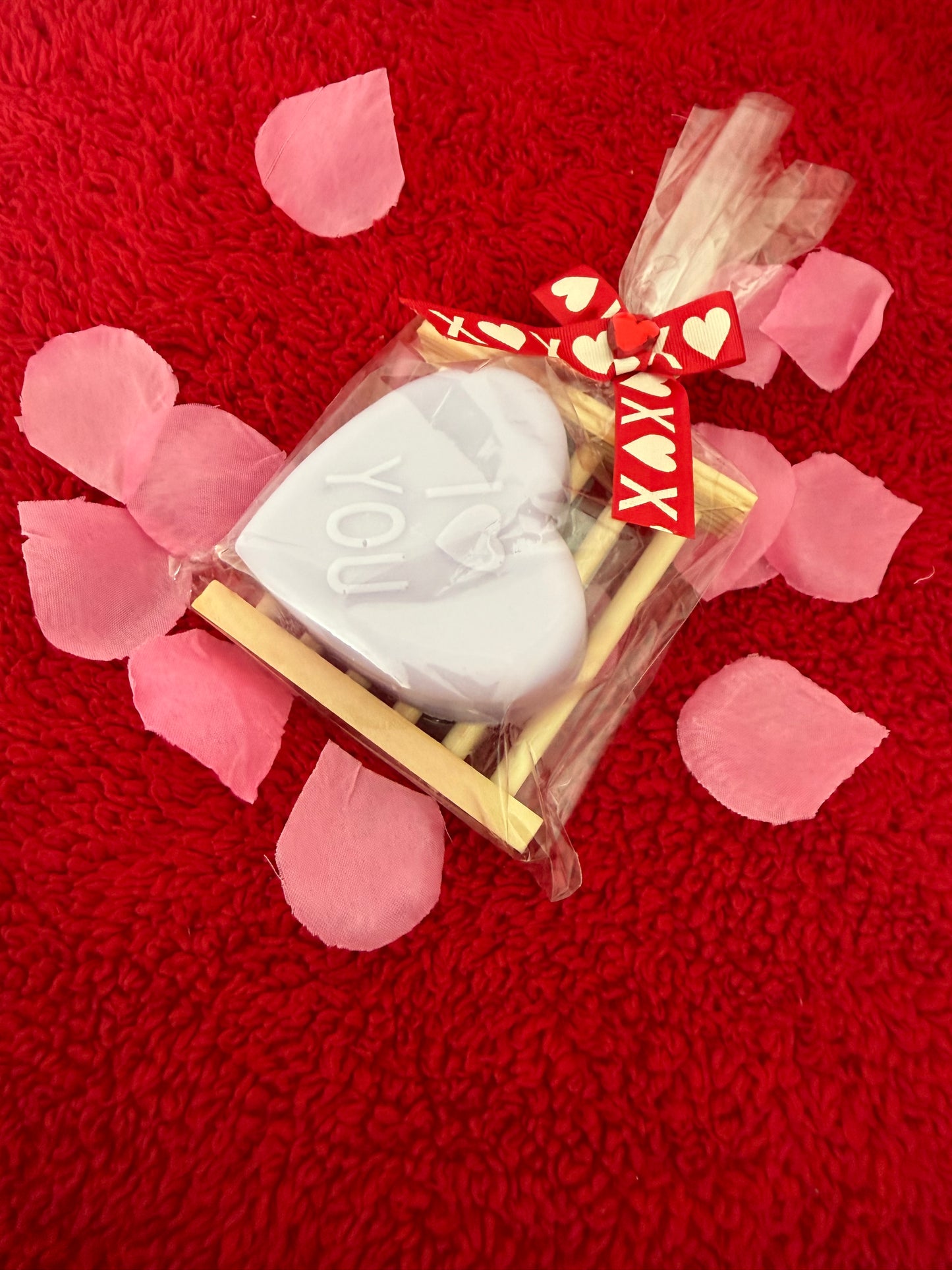 Valentines Conversation Heart soaps