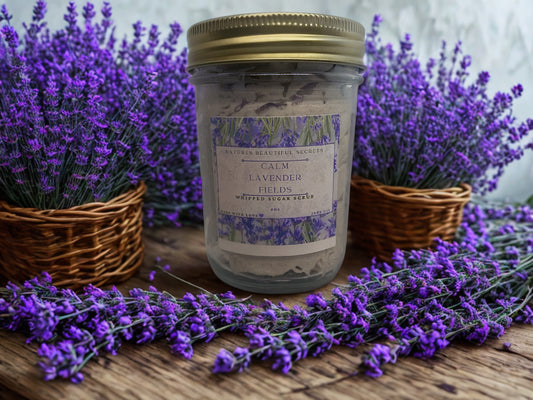Marcie’s Lavender Fields Whipped Sugar Scrub