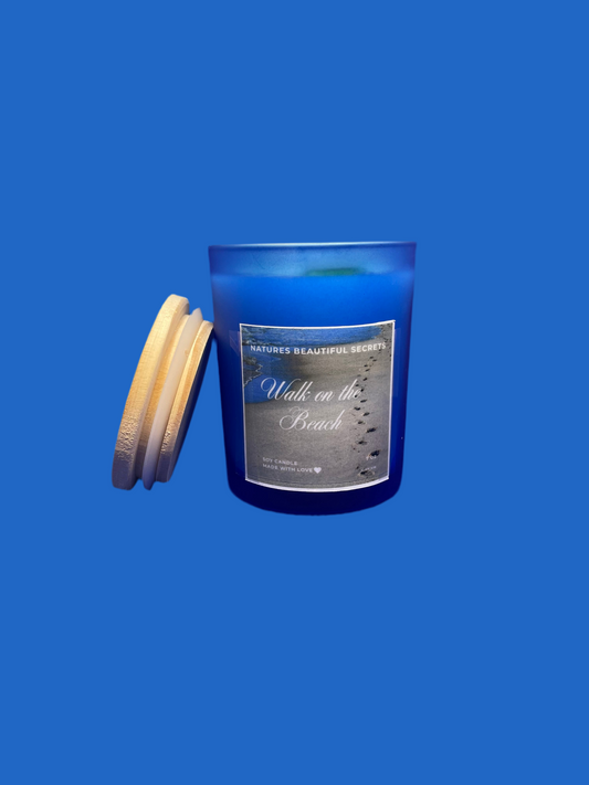 Walk on the beach soy candle