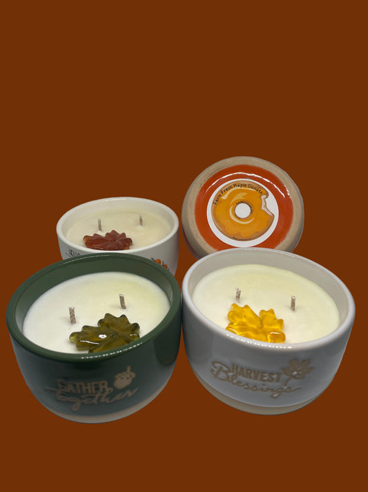 Farm Fresh Maple Donuts scented Soy Candle