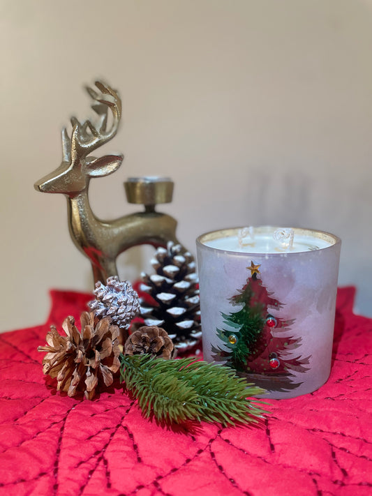 A Velvet Christmas Double wicked soy candle
