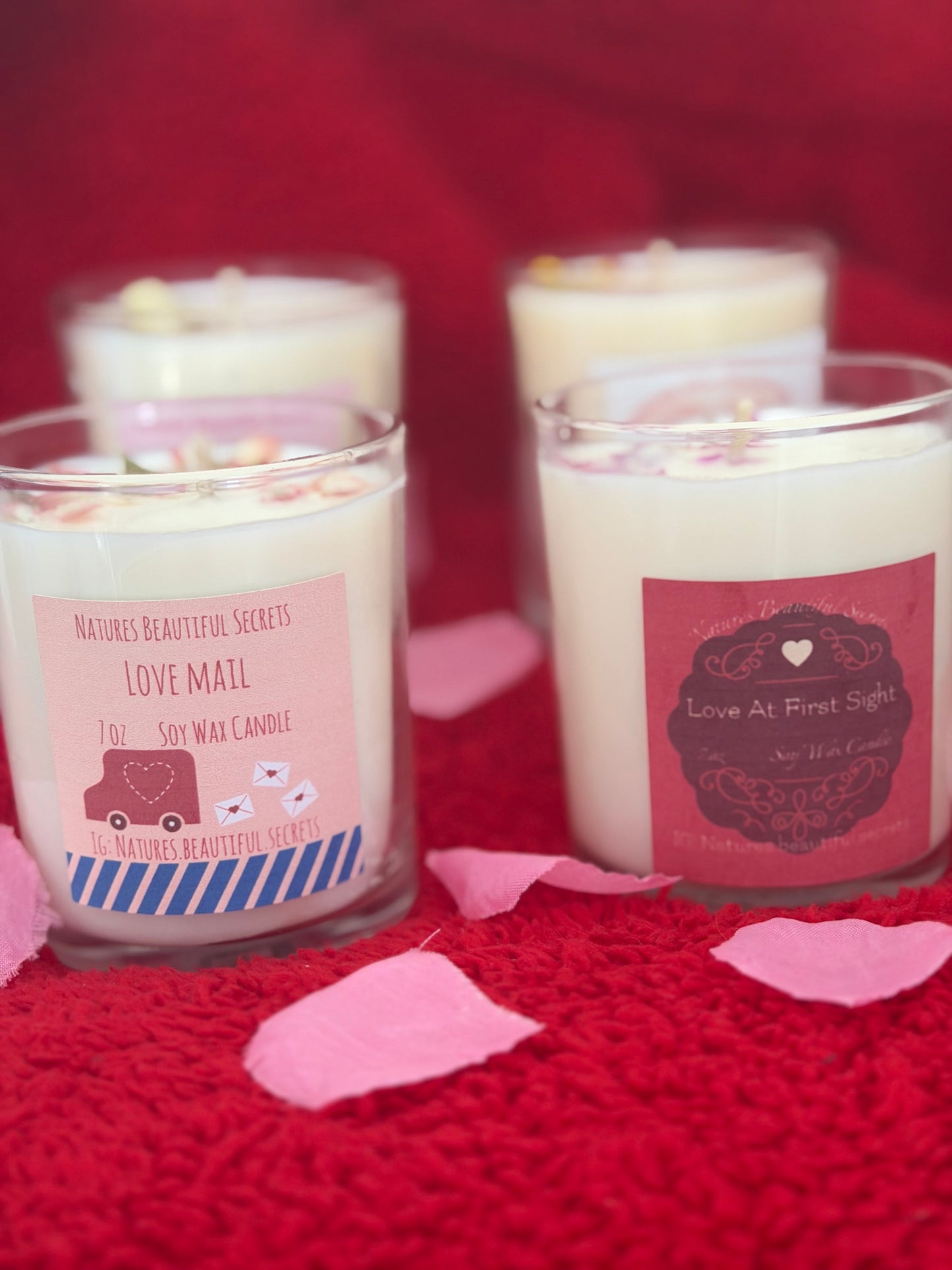 Valentines Day 7 oz Soy Candles